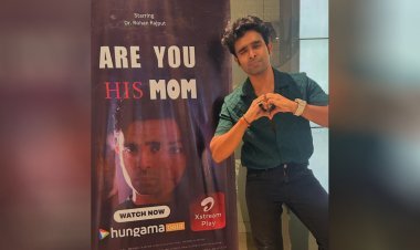 Actor Rohan Rajput shines bright with his remarkable performance in Bollywood OTT Web Film ARE YOU HIS MOM 