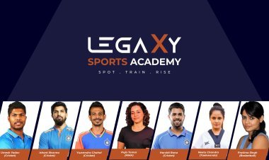 LegaXy launches LegaXy Sports Academy as Indian sports stars come together to strengthen school-level sports education